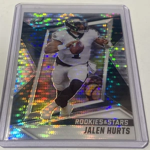 2021 PRIZMS PULSAR JALEN HURTS PHILADELPHIA EAGLES ROOKIES & STARS PRIZM RC🔥 - Picture 1 of 2