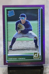 Will Wagner Toronto 2025 Donruss Clasificado Novato Púrpura #71 #86/99 - Imagen 1 de 3