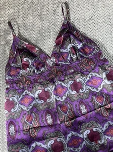Banana Republic Women’s Sz 10 Silk Lined Dress Midi Halter Adjustable Straps - Picture 1 of 10