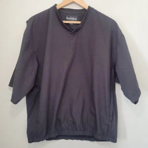 FootJoy V-Neck Golf Pullover Windshirt Windbreaker Kurzarm schwarz Gr. Large - Bild 1 von 12
