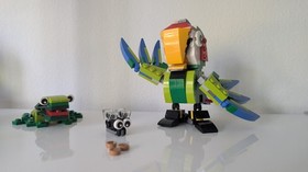 99% 31031 LEGO CREATOR 3 In 1: Rainforest Animals With Instructions 