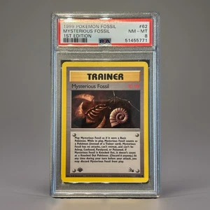 Mysterious Fossil 1st Edition 62/62 PSA 8 - Bild 1 von 2