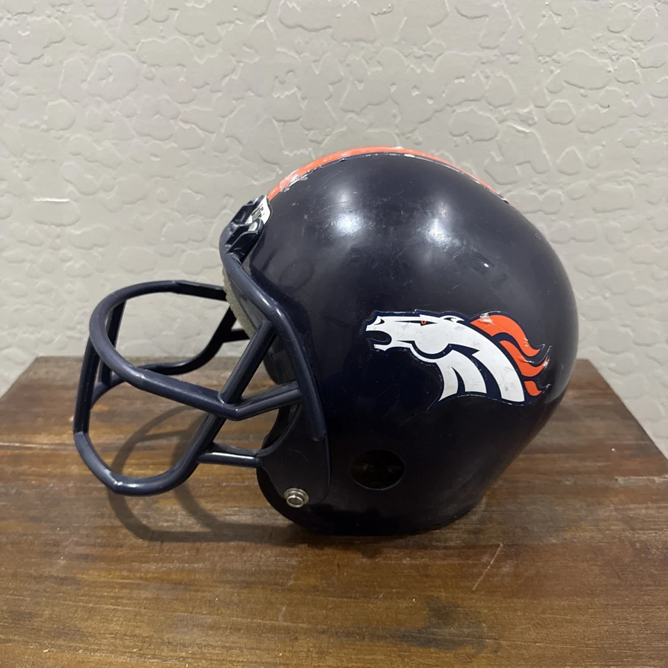 Ретро NFL Franklin Denver Broncos футбольный шлем молодежи не для контактной игры - Изображение 1 из 4