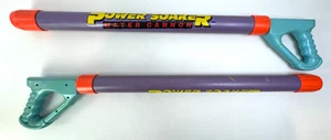 2 Vintage 34" Power Soaker Wasserkanone Super Soaker 1993 Larami Artikel #9972-0 - Bild 1 von 19