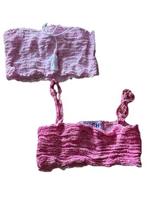 NWOT Chachi Girls Bandeau And Bralette Tops 10 And 12 Years - Picture 1 of 5