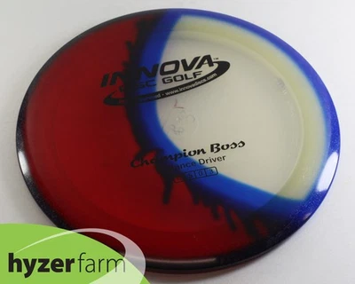 Innova BRAND NEW SWOOSH STAMP DYED CHAMPION BOSS 170.3g OOP Hyzer Farm S41 - Image 1 of 2