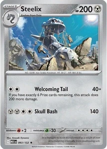 Steelix - 093/132 093/132 Rare ME01: Mega Evolution Mint Reverse Holo - Picture 1 of 1