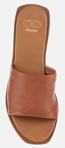 dune ladies sandals Flatform Mules kadas tan-leather 511 size 6/39 - Picture 1 of 4