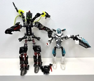 Lego Hero Factory Lot Of 2 Incomplete. 6203 Black Phantom / 44010 Stormer. Parts - Picture 1 of 15