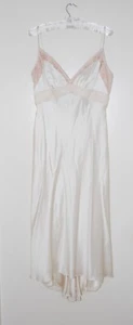 NWT Designer Carmen Marc Valvo Signature Ivory Satin Formal Dress sz 10 - Picture 1 of 8