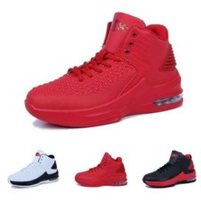 red high top trainers