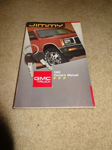 1992 92 GMC Trucks Jimmy SUV owners manual. - Picture 1 of 2