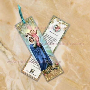 Unsere Liebe Frau, Mutter Unseres Erlösers laminiertes Bibel Schrift Lesezeichen. - Bild 1 von 3