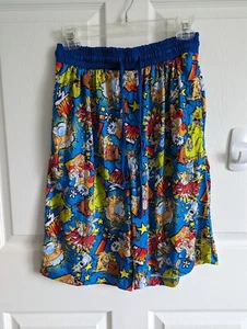 Herren Nickelodeon Classics Shorts Large Athletic Ren Stimpy Rugrats Biber blau - Bild 1 von 17