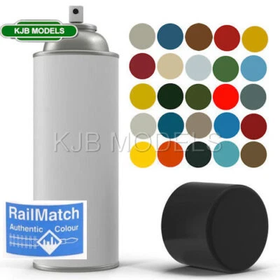 RailMatch 150ml Aerosol - Choose From.- Enamel Colour Paint, Primer or Varnish - Image 1 of 2