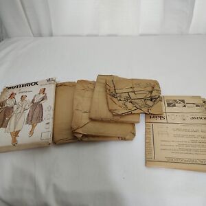 Cut Vintage Butterick 6041 Ladies Blouse, Skirt, Jacket Sewing Pattern Sz 12