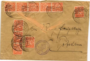 Alemania 1922 cubierta de Freiewalde a Potsdam (1273) - Imagen 1 de 2