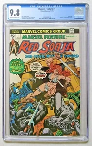 Marvel Feature #1, Red Sonja, Marvel Comics, CGC 9.8  - Imagen 1 de 3