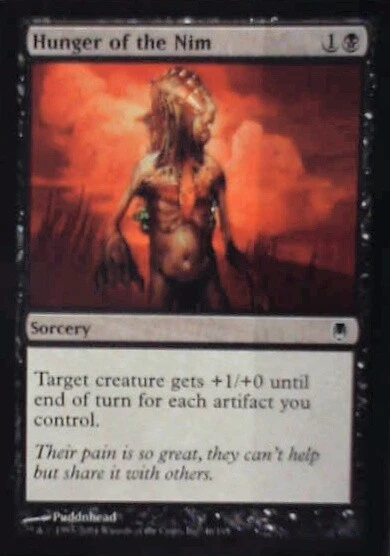 Hunger of the Nim - Darksteel: #46, Magic: The Gathering Nm R228 - Image 1 of 1