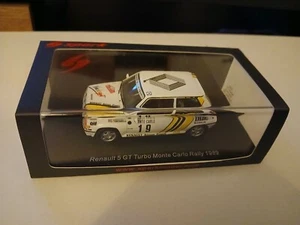 renault 5 GT turbo monte carlo rally 1989 spark 1/43 - Imagen 1 de 5
