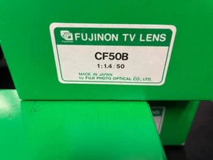 Fujinon TV Lens, 1:1.4, 50mm Focal Length, CF50B - Picture 1 of 2