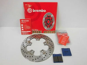 Brembo Bremsscheibe Bremse hinten + Bremsbeläge Suzuki GSX-R 600 750 1100 - Picture 1 of 1