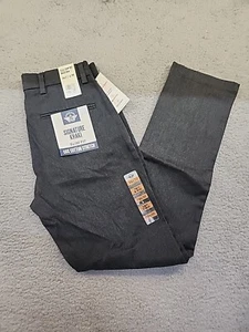 Dockers Herren Flatfront Slim Fit Signatur Khaki Hose Anthrazit Flex Komfort 28 - Bild 1 von 10