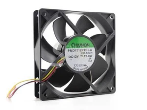 Sunon PMD1212PTB1-A (2).F.GN 120 mm x 25 mm 12 V 12,0 W 3 pin 150 CFM Ventola custodia - Foto 1 di 1