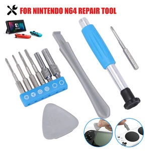 For Nintendo Switch SNES N64 NES Wii Triwing Screwdriver Repair Tool Kit 10 in 1 - Picture 1 of 12