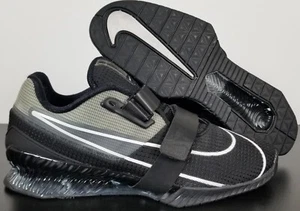 NIKE ROMALEOS 4 SCHWARZ GRAU HERREN GEWICHTHEBEN SCHUHE SELTEN CD3463-010 (GRÖSSE 13) - Bild 1 von 17