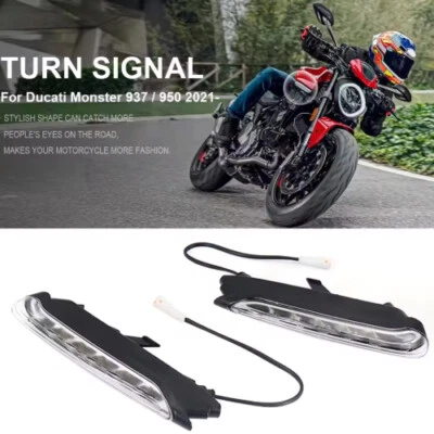 Luces LED de giro para moto indicadores luz de señal para DUCATI Monster 937 950 Foto 1 de 4