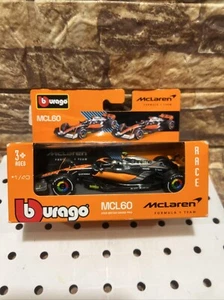Gurago MCL60 Mclaren Formula 1 Diecast 1:43 Scale Race Car 5” Toy New - Picture 1 of 8