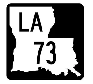 Louisiana State Highway 73 Sticker Decal R5793 Highway Route Sign - Picture 1 of 1