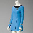 The Original Series Female Duty Blue Red Dresses TOS Starfleet Uniform Costumes