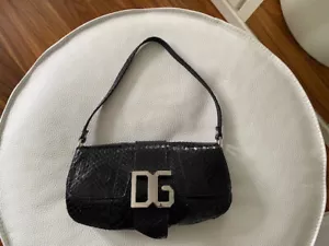DOLCE & GABANA Damen Handtasche/Clutch schwarz, PytLeder, Orignial - gebraucht - - Bild 1 von 6