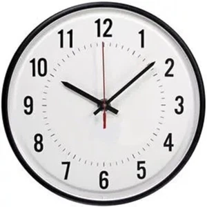 NIB 12" Simplex Electric Wall clock/Office/School/6310-9190/NEW - Picture 1 of 5