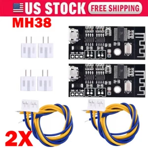 2X MH38 Wireless Bluetooth Audio Module MP3 Receiver Lossless Decoder Boards DIY - Picture 1 of 12