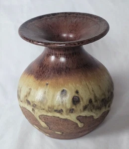 Gorgeous studio pottery small vase, probably French, Dalparet - Picture 1 of 11