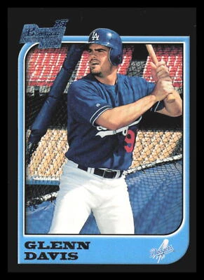 1997 Bowman Glenn Davis #434 RC Los Angeles Dodgers 4M - Image 1 of 2