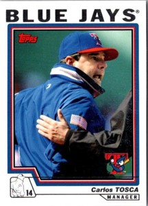 2004 Topps 1st Edition Carlos Tosca #296 Toronto Blue Jays