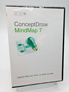 ConceptDraw MindMap 7 - Idea Mapping & Planning Software - NEW/SEALED - Picture 1 of 4