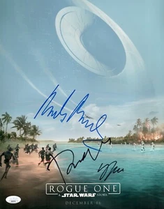 Donnie Yen ROGUE ONE CAST X3 Signed 11X14 PHOTO Autograph JSA COA Cert - Picture 1 of 2