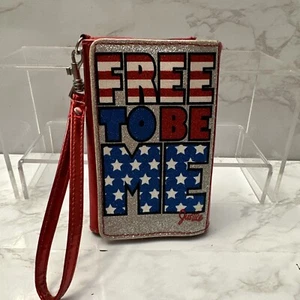 Justice Small Wallet Red White Blue. B26 - Picture 1 of 9