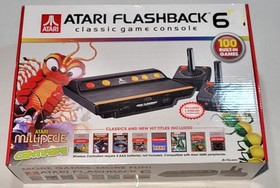 Atari Flashback 6 Classic Game Console Retro New Sealed