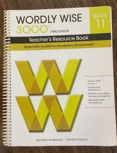 Wordly Wise 3000 3rd Edition: Book 11 Teacher’s Resource Book - Imagen 1 de 2