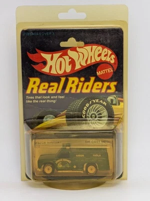 De colección Hot Wheels Real Riders Green Rescue Ranger Forest Service 2537 sin abrir Foto 1 de 4