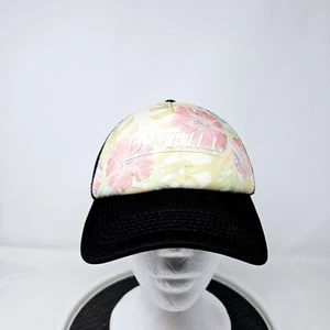 O'Neil Floral Pattern Mesh Back Trucker Snapback Hat Y2K Skater FAST SHIPPING - Picture 1 of 7