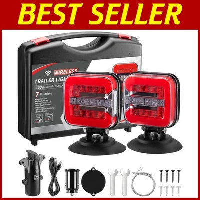 Adjustable Magnetic Tow Light - Versatile Towing Tail Light - Image 1 of 4