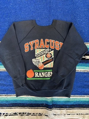 Vintage Syracuse Orangemen Sweater Mens Medium NCAA Basketball College 90s - Image 1 of 4