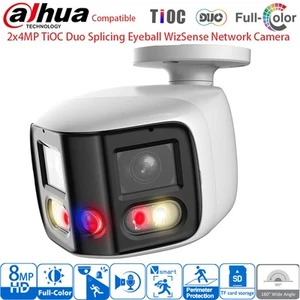 Telecamera IP Panoramica 8MP 4K Doppio Obiettivo 180° TiOC Bullet Doppia Luce - Foto 1 di 16